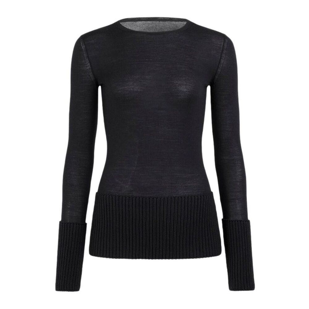 Alaia Women Crew Neck Top In Merino